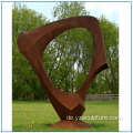 New Design Outdoor Corten Stahl Skulptur